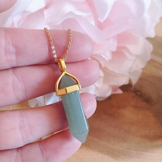 Aventurine Crystal Necklace