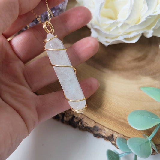Large Bullet Natural Quartz Crystal