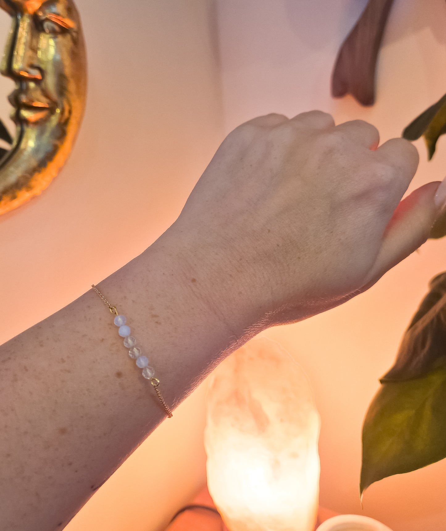 Opalite Beaded Bracelet