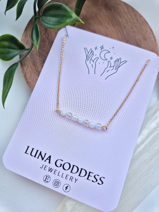 Opalite Beaded Necklace