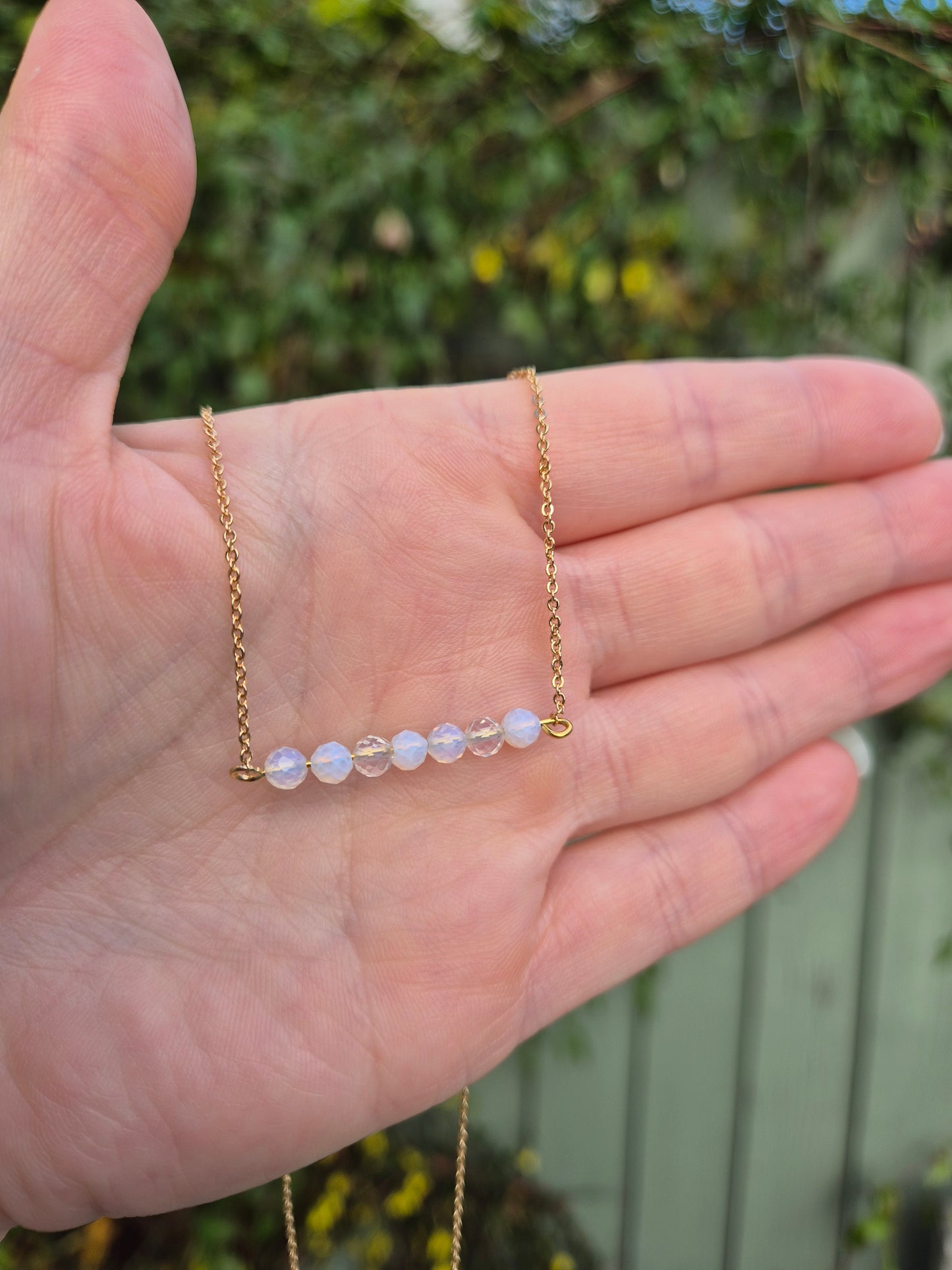 Opalite Beaded Necklace